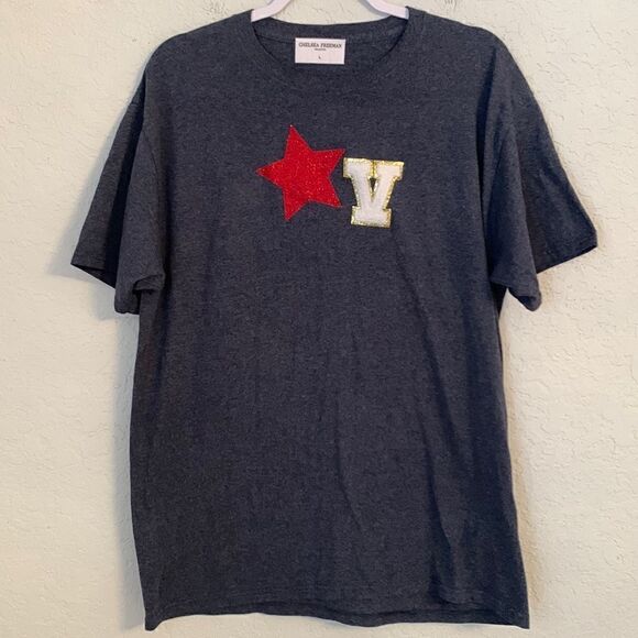 Chelsea Freeman Collection Small Sleeve T-Shirt Size L - Picture 1 of 6